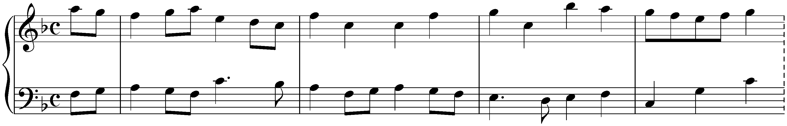 Overture (Suite) in F major, BWV 820; 4. Bourrée