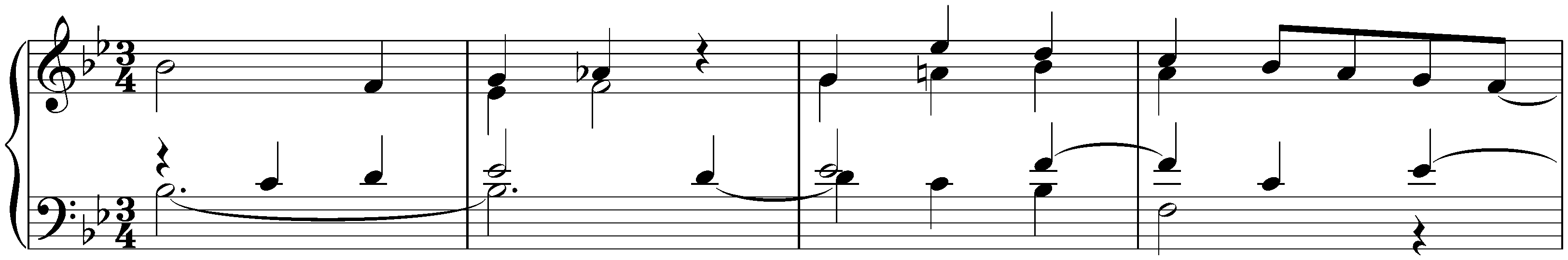 Partita no. 1 in B-flat major, BWV 825; 5. Menuet I &ndash; Menuet II &ndash; Menuet I