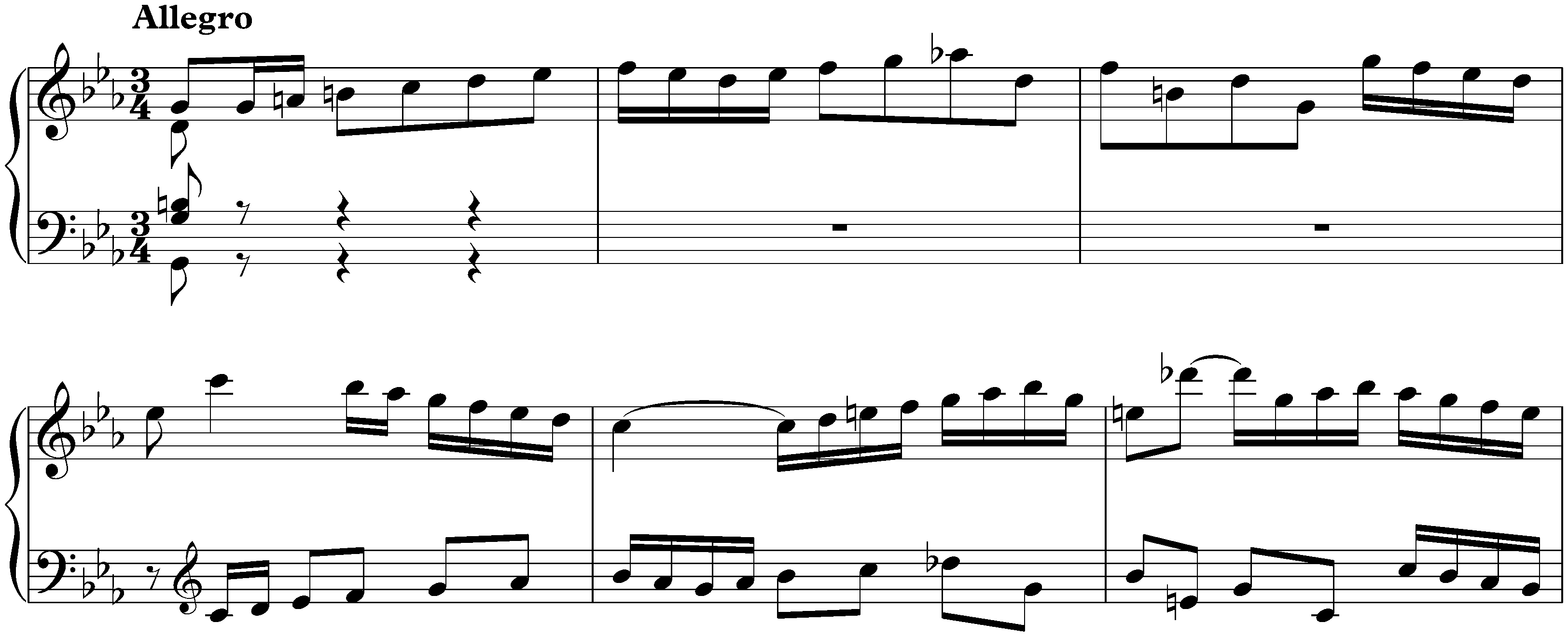 Partita no. 2 in C minor, BWV 826; 1. Sinfonia