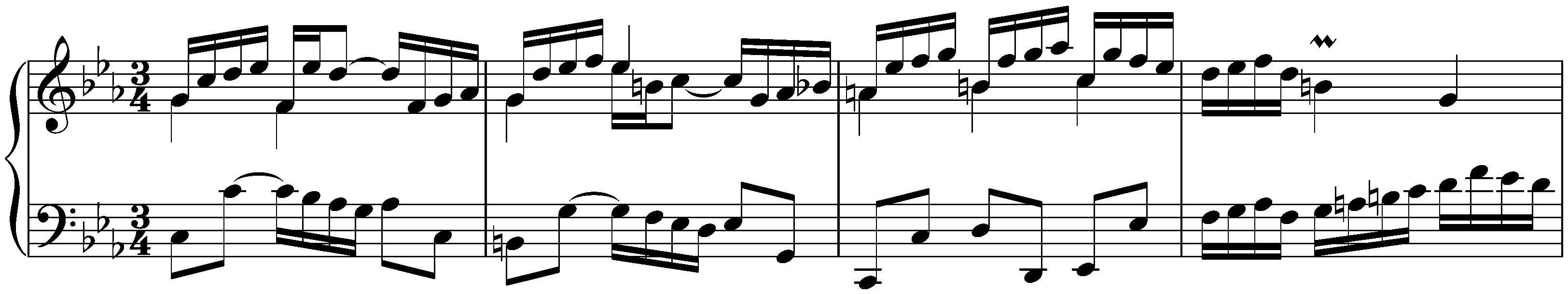 Partita no. 2 in C minor, BWV 826; 4. Sarabande