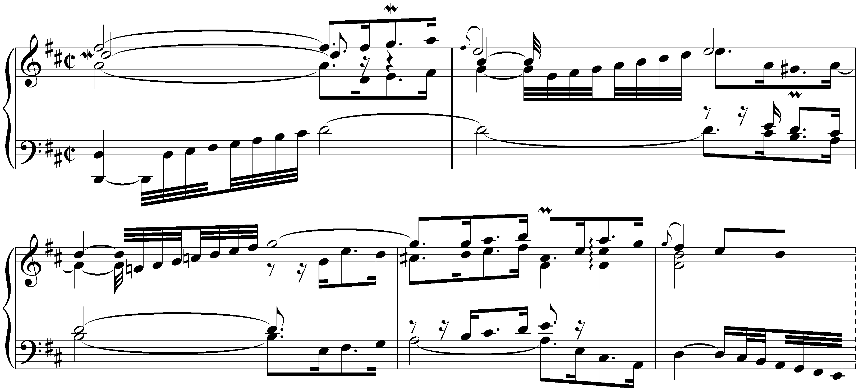 Partita no. 4 in D major, BWV 828; 1. Ouverture