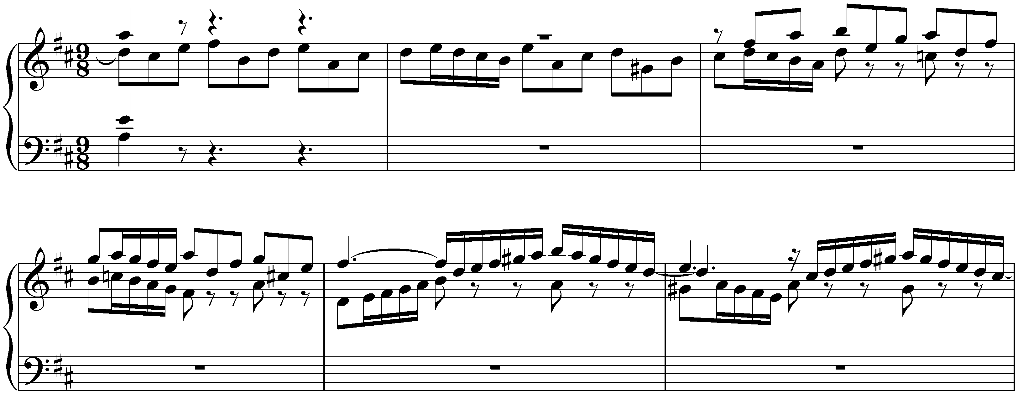 Partita No 4 In D Major Bwv 828 Johann Sebastian Bach