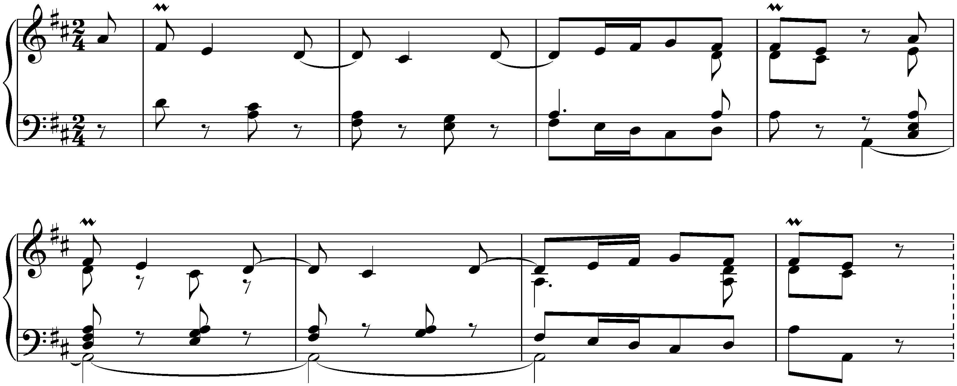 Partita no. 4 in D major, BWV 828; 4. Aria