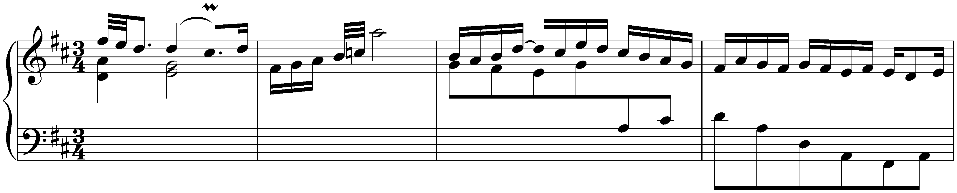 Partita no. 4 in D major, BWV 828; 5. Sarabande