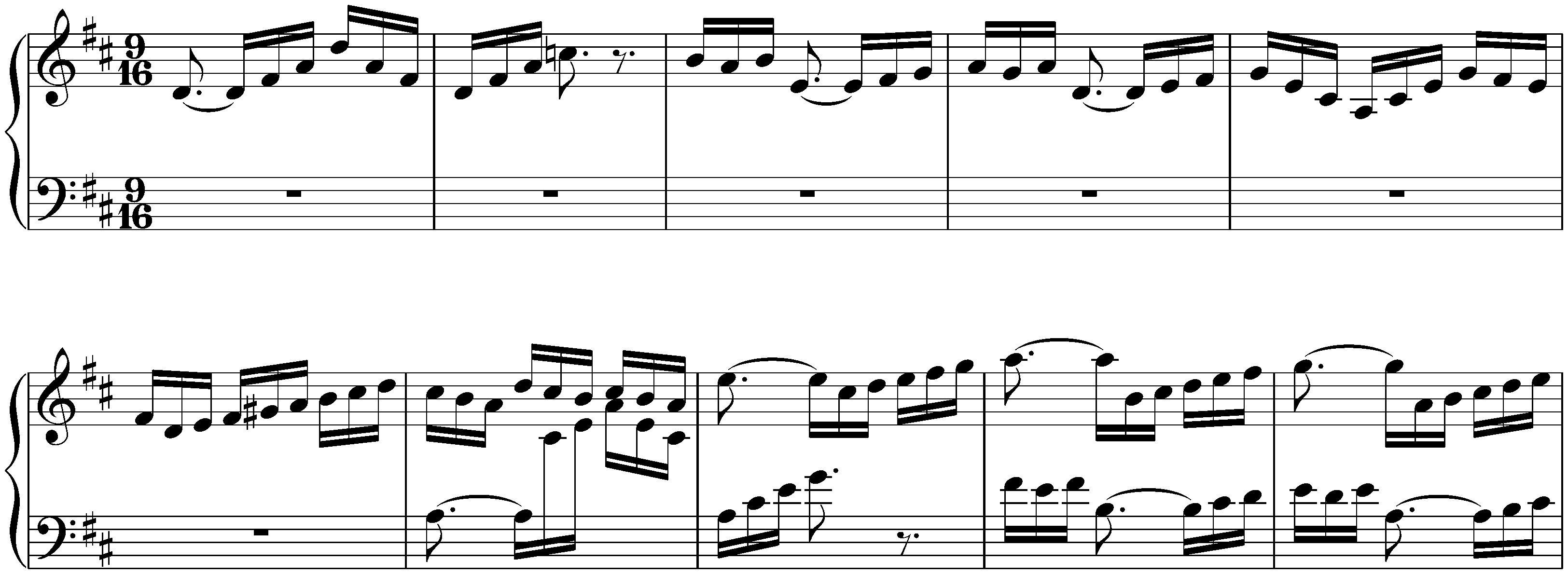 Partita no. 4 in D major, BWV 828; 7. Gigue