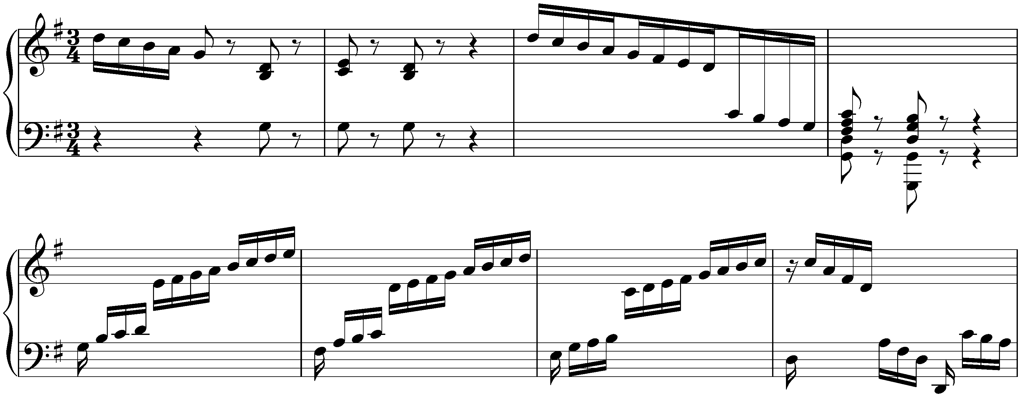 Partita no. 5 in G major, BWV 829; 1. Praeambulum