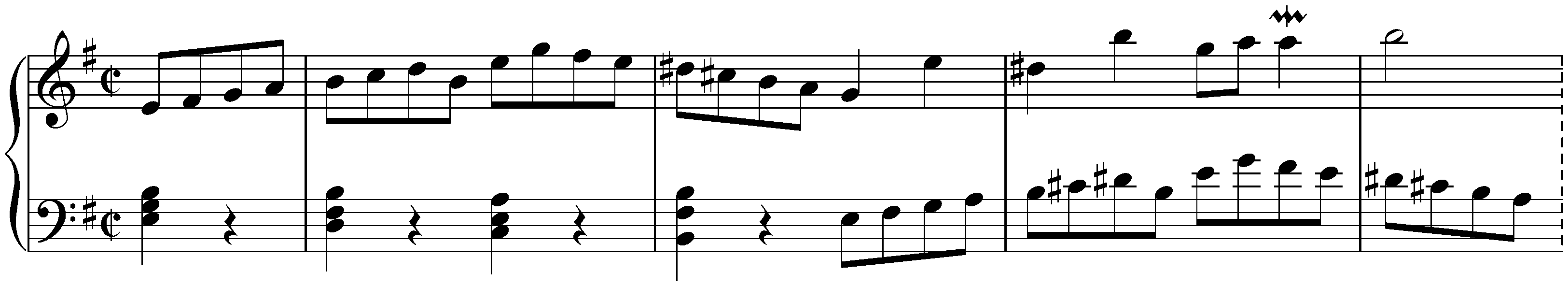 Partita no. 6 in E minor, BWV 830; 4. Air
