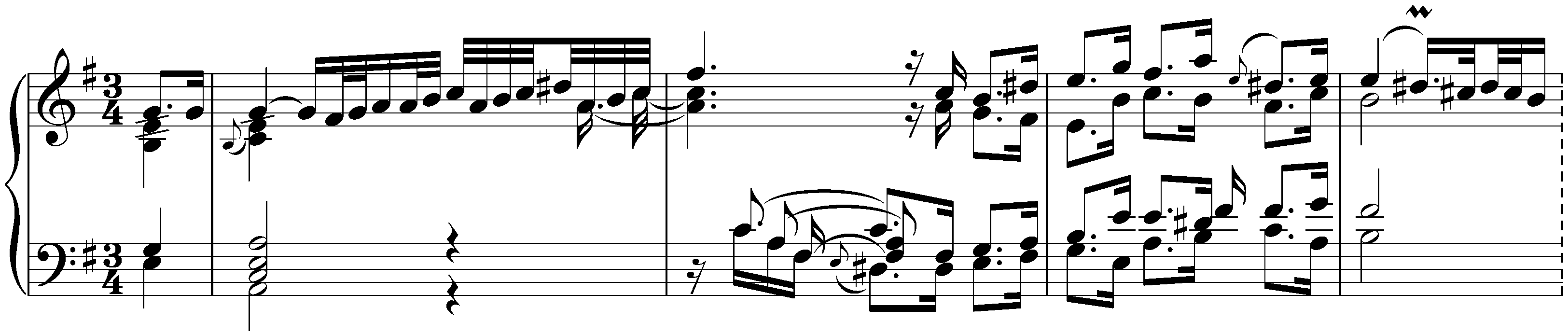 Partita no. 6 in E minor, BWV 830; 5. Sarabande