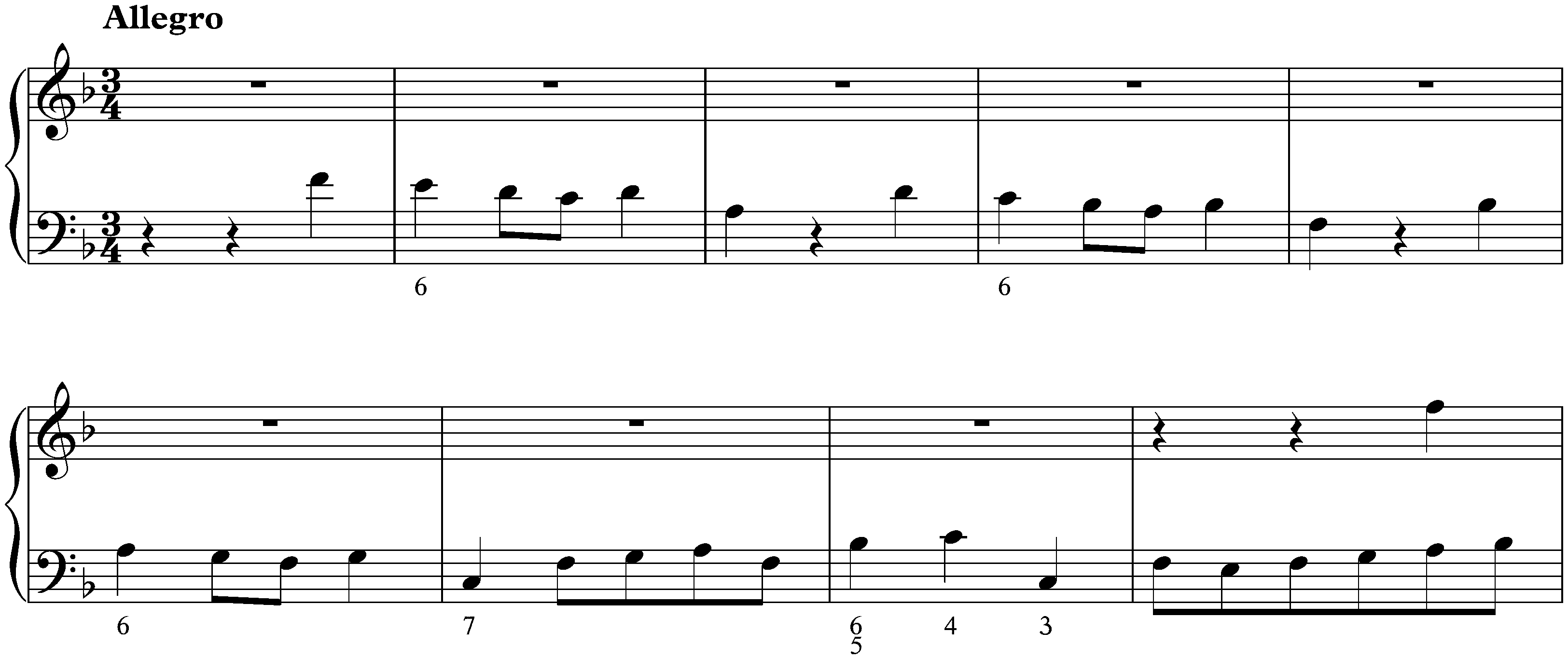 Praeludium et Partita del tuono terzo in F major, BWV 833; 5. Air