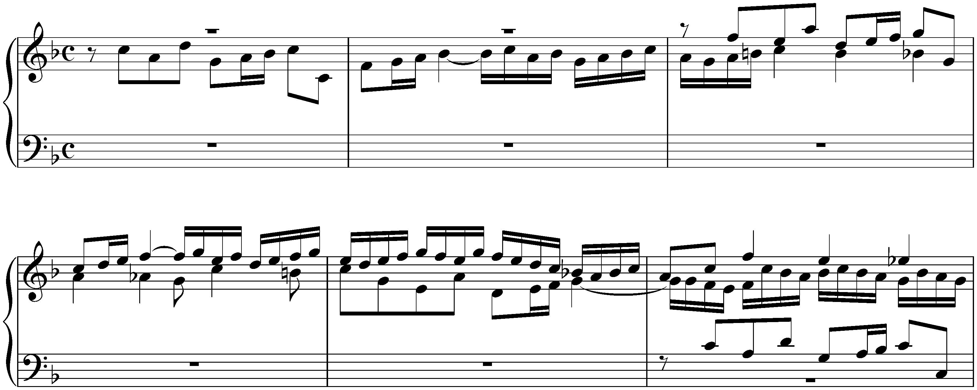 Prelude and Fughetta in F major, BWV 901; 2. Fughetta