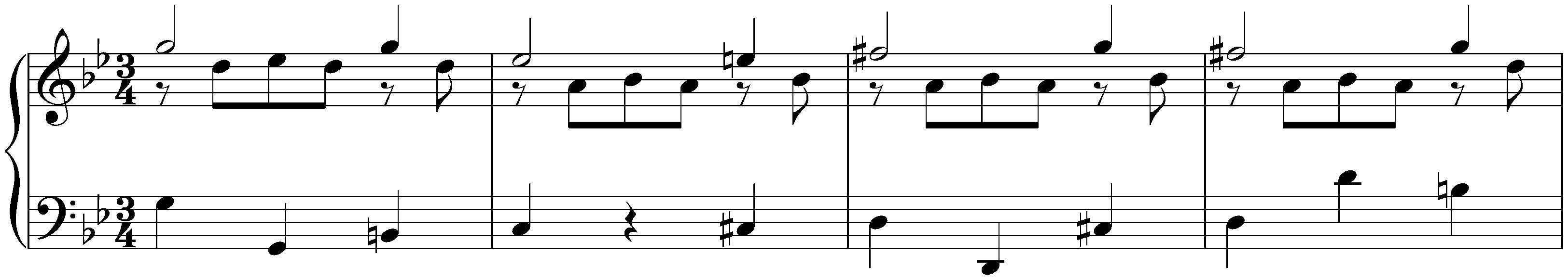 Sarabande in G minor, BWV 839