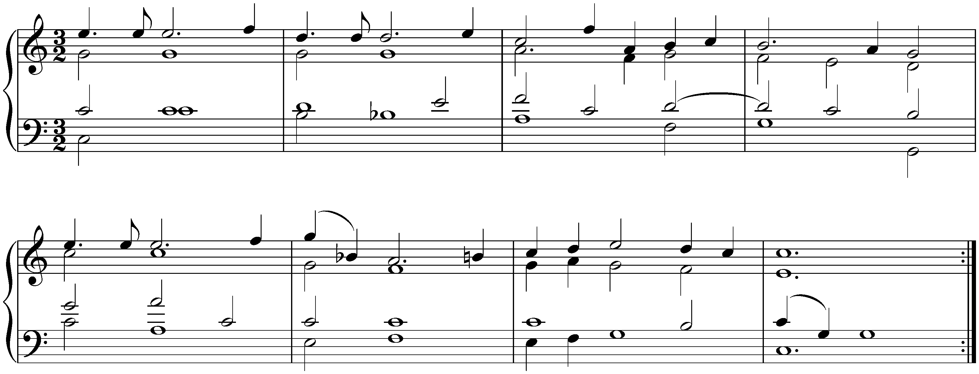 Sarabande con Partite in C major, BWV 990