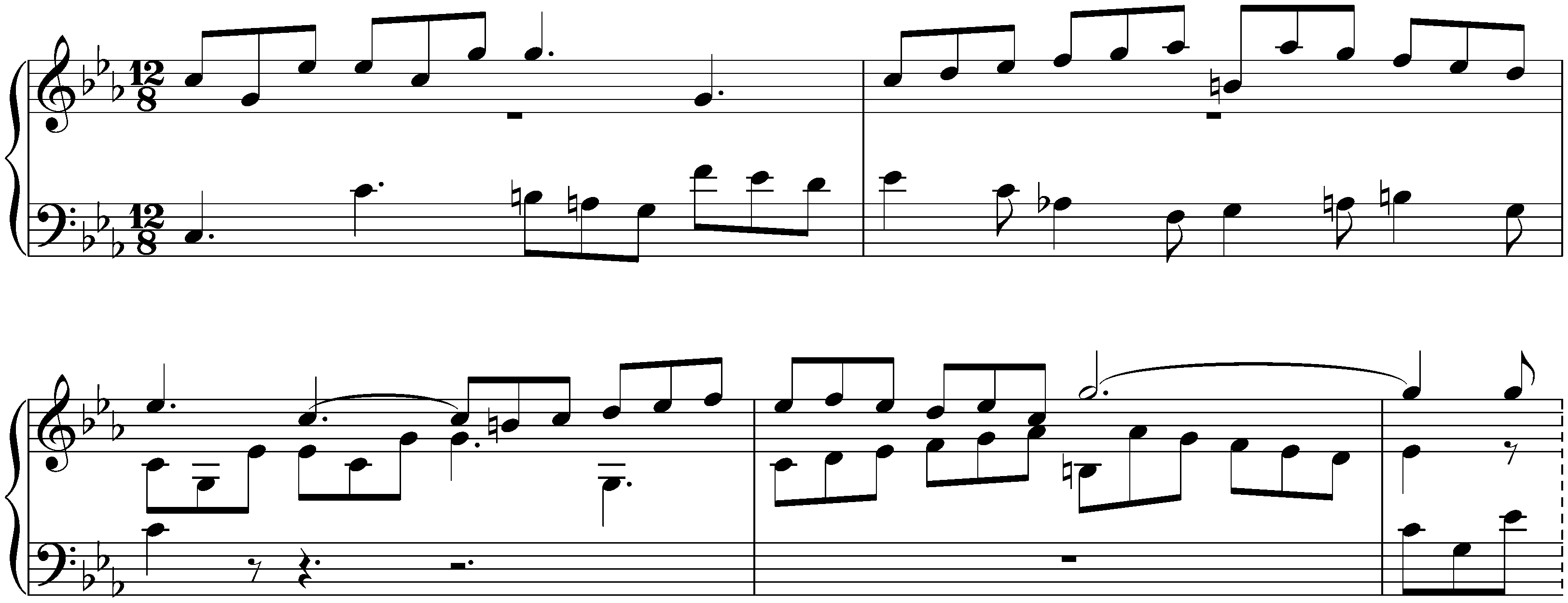 Fifteen Sinfonias, BWV 787–801; 2. C minor, BWV 788