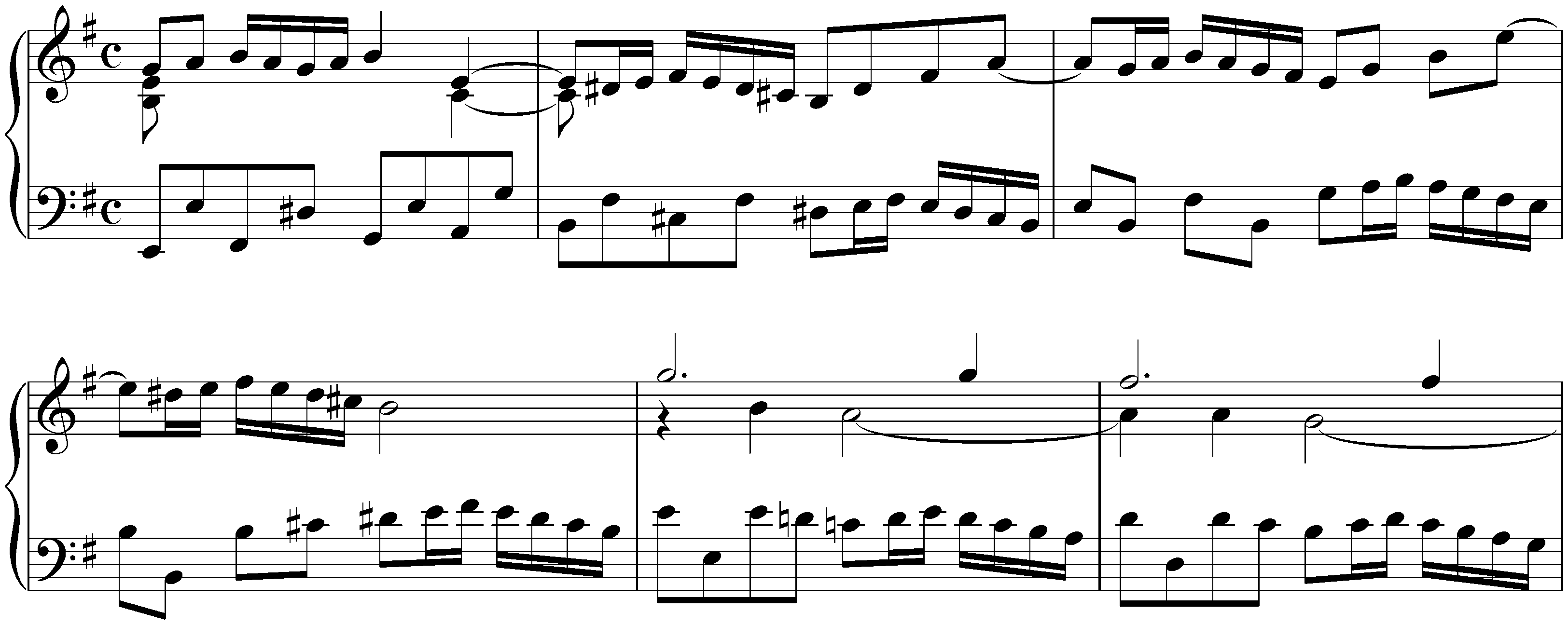 Sonata no. 6 in G major, BWV 1019; 3. Allegro