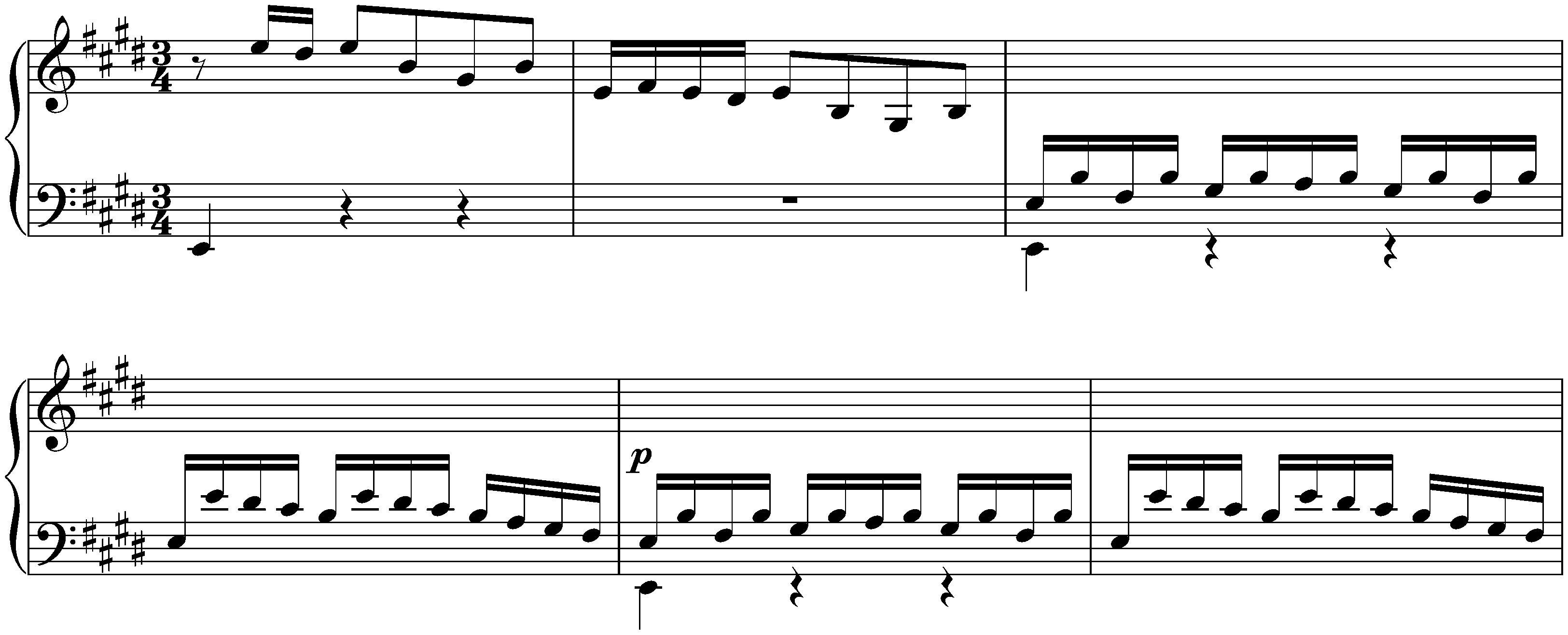 Suite in E major, BWV 1006; 1. Prélude
