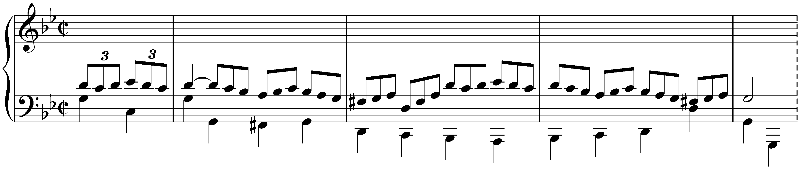 Suite in G minor, BWV 995; 5. Gavotte I – Gavotte II en Rondeau – Gavotte I