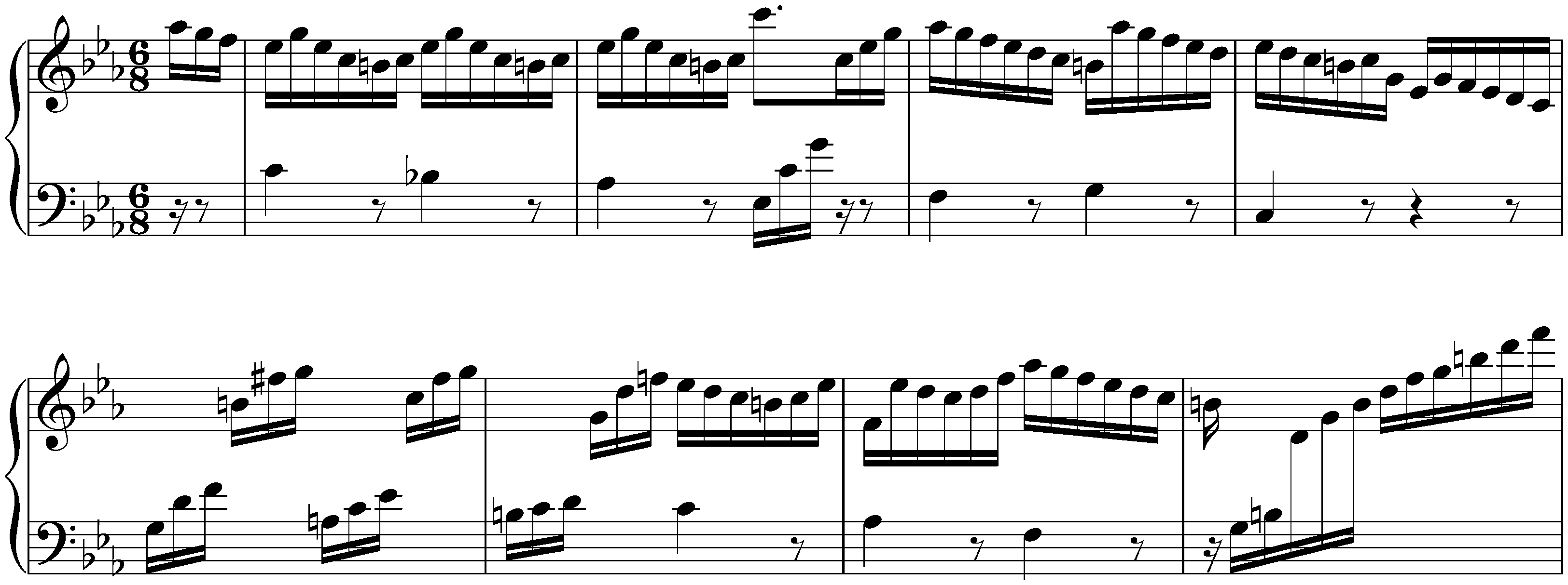 Suite in C minor, BWV 997; 5. Double