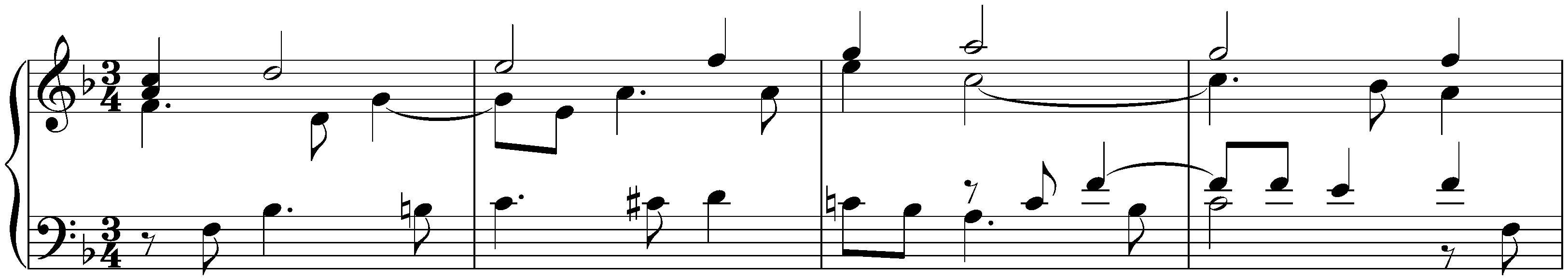 Suite in F major, BWV Anh. 80; 3. Sarabanda