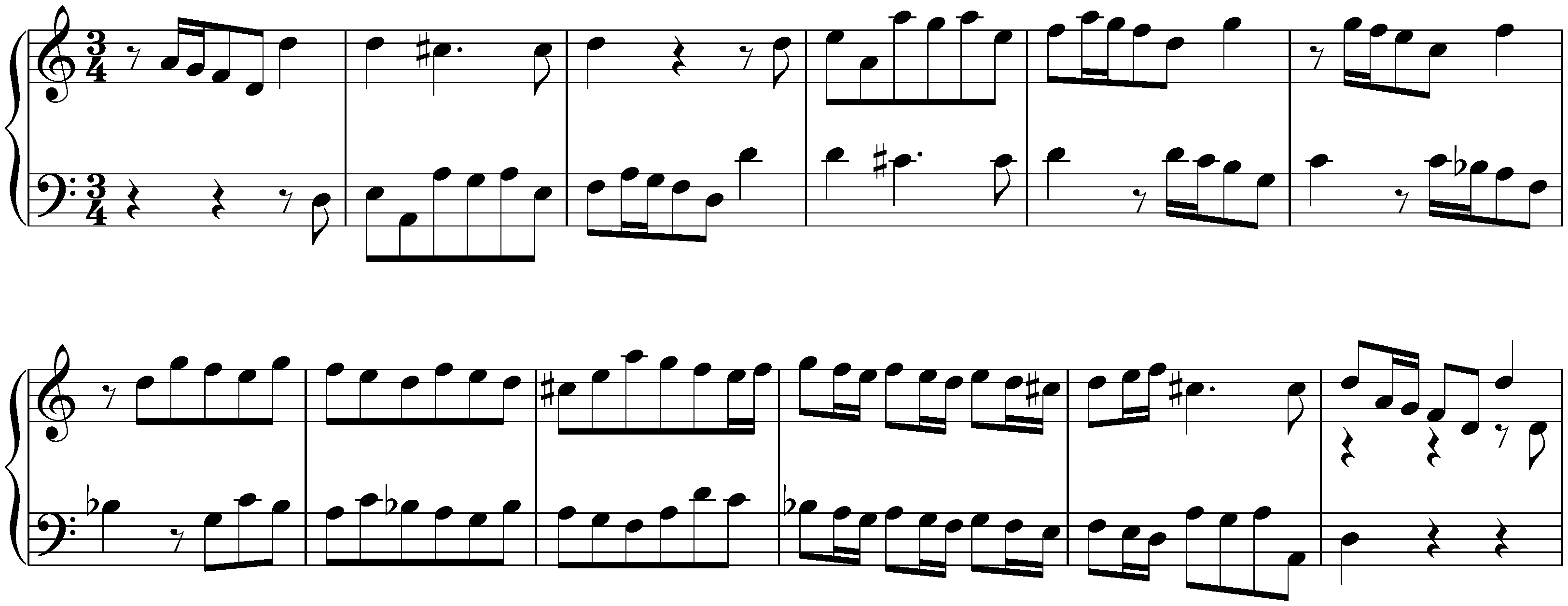 Toccata in D minor, BWV 913