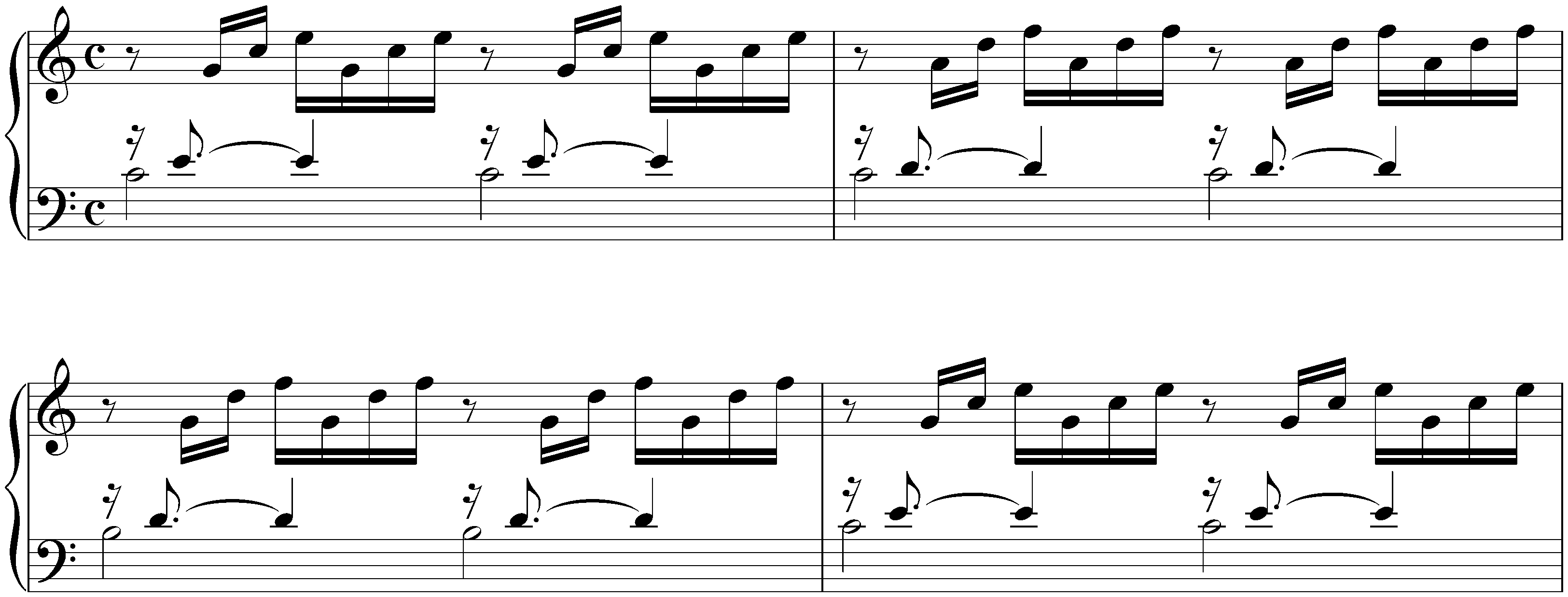 The Well-Tempered Clavier, Book 1, BWV 846–869; 1. C major, BWV 846, Prelude