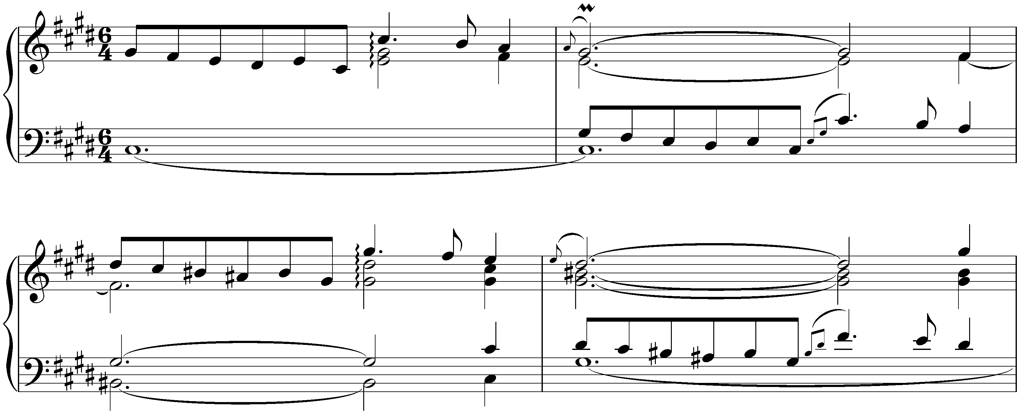 The Well-Tempered Clavier, Book 1, BWV 846–869; 4. C-sharp minor, BWV 849, Prelude