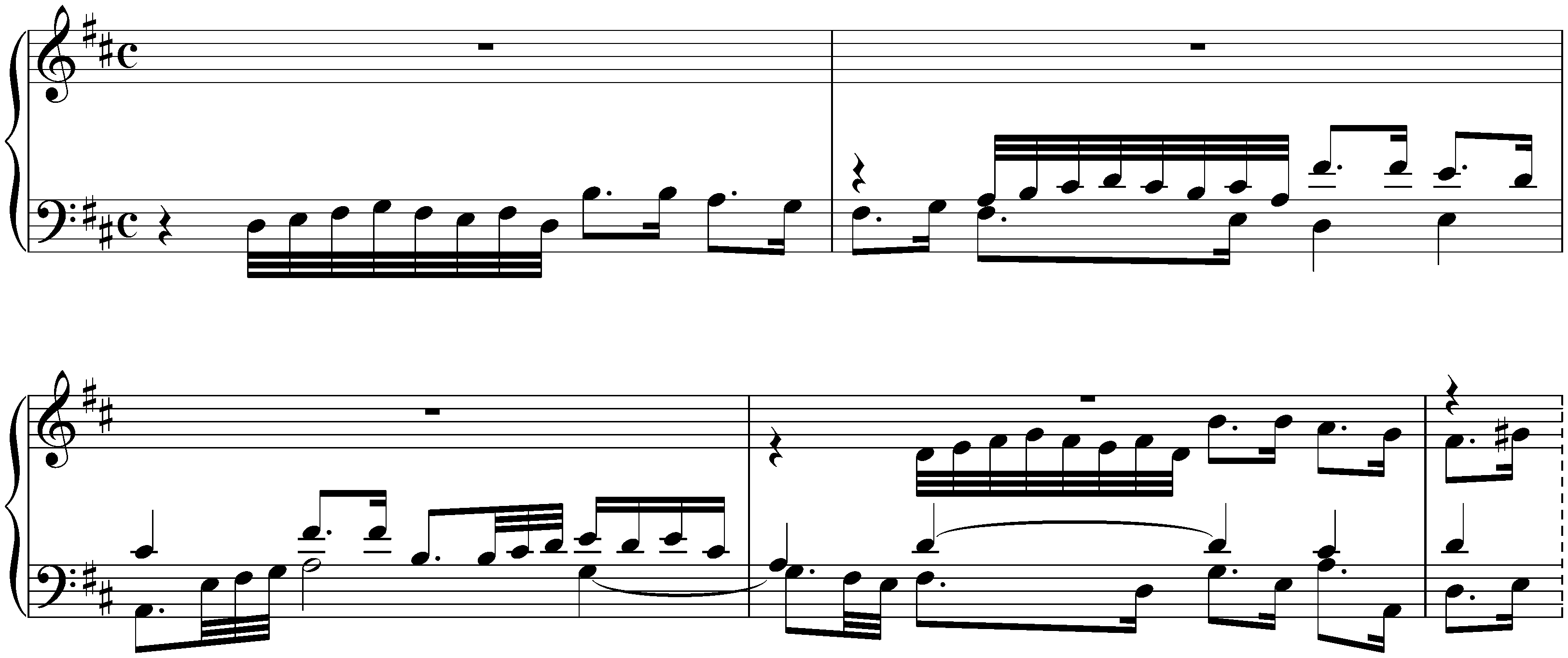 The Well-Tempered Clavier, Book 1, BWV 846–869; 5. D major, BWV 850, Fugue