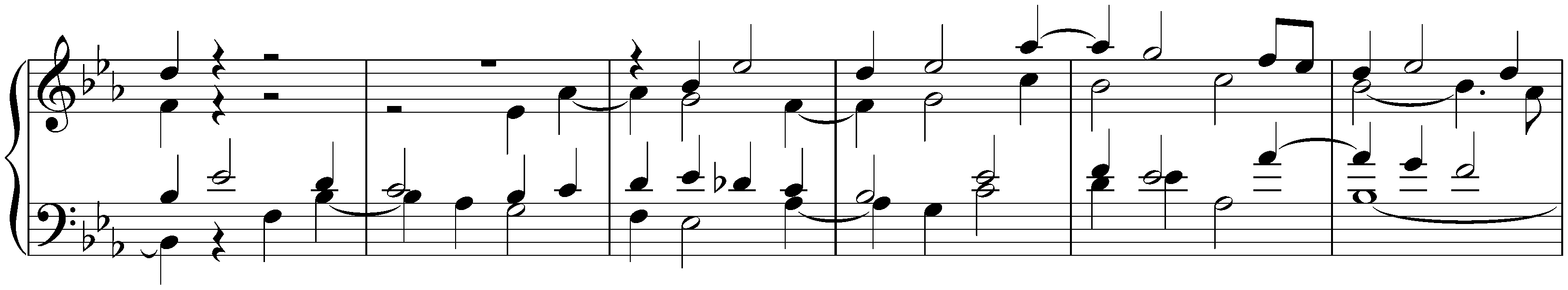 The Well-Tempered Clavier, Book 1, BWV 846–869; 7. E-flat major, BWV 852, Prelude