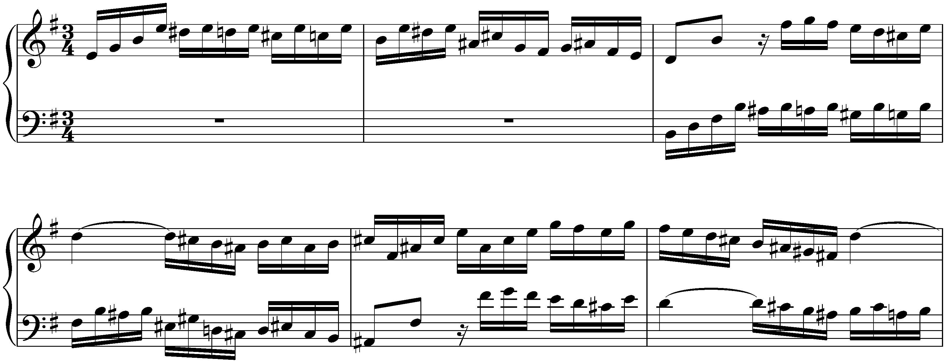 The Well-Tempered Clavier, Book 1, BWV 846–869; 10. E minor, BWV 855, Fugue