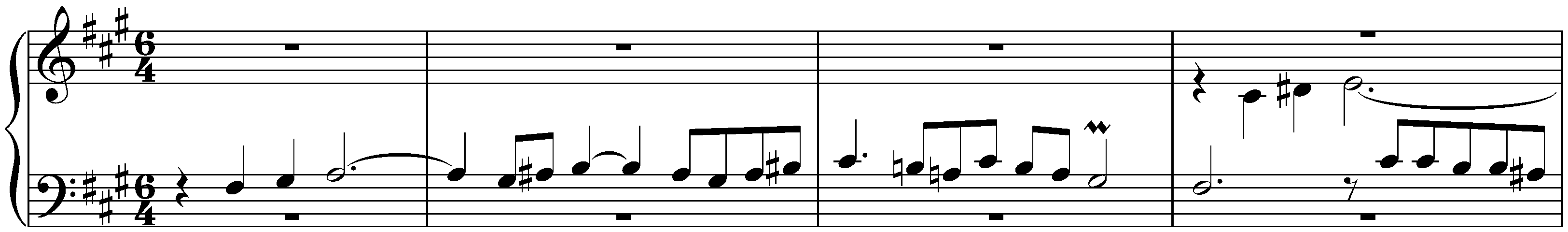 The Well-Tempered Clavier, Book 1, BWV 846&ndash;869; 14. F-sharp minor, BWV 859, Fugue