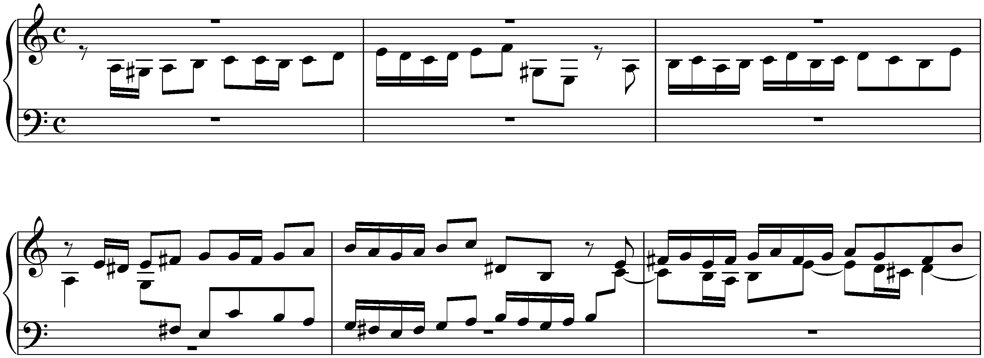 The Well-Tempered Clavier, Book 1, BWV 846–869; 20. A minor, BWV 865, Fugue