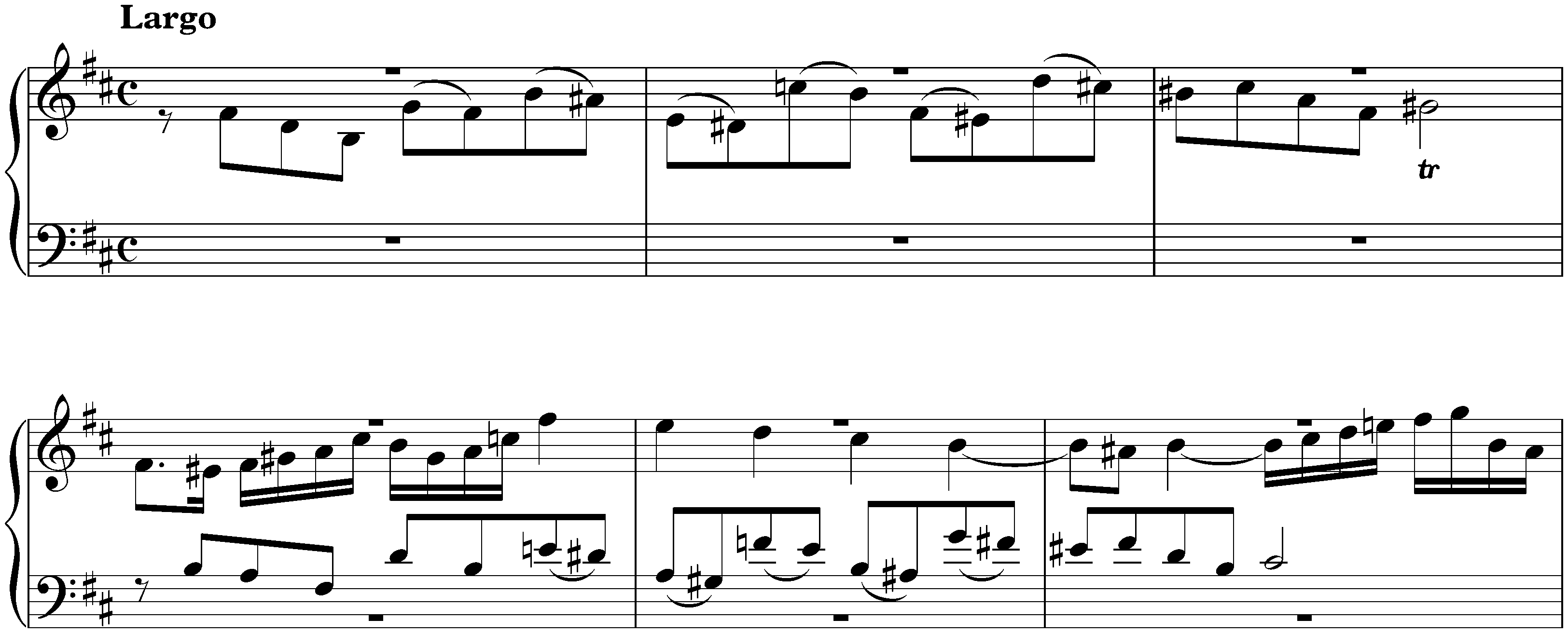 The Well-Tempered Clavier, Book 1, BWV 846–869; 24. B minor, BWV 869, Fugue