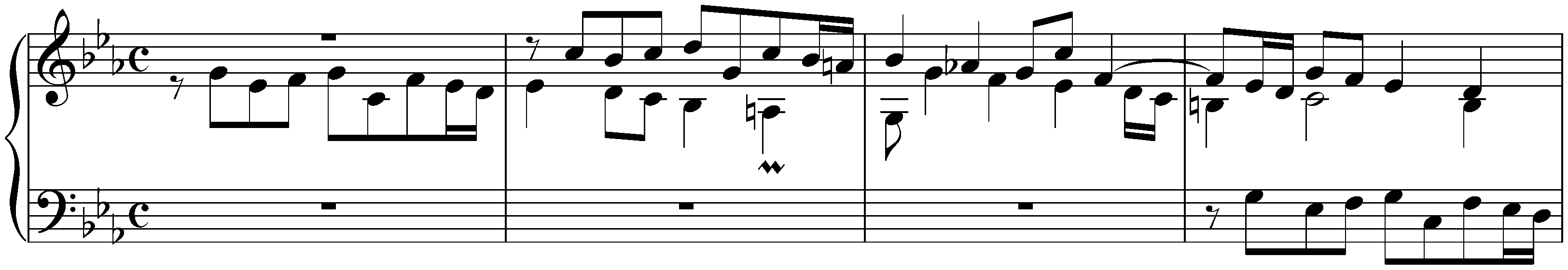 The Well-Tempered Clavier, Book 2, BWV 870–893; 2. C minor, BWV 871, Fugue