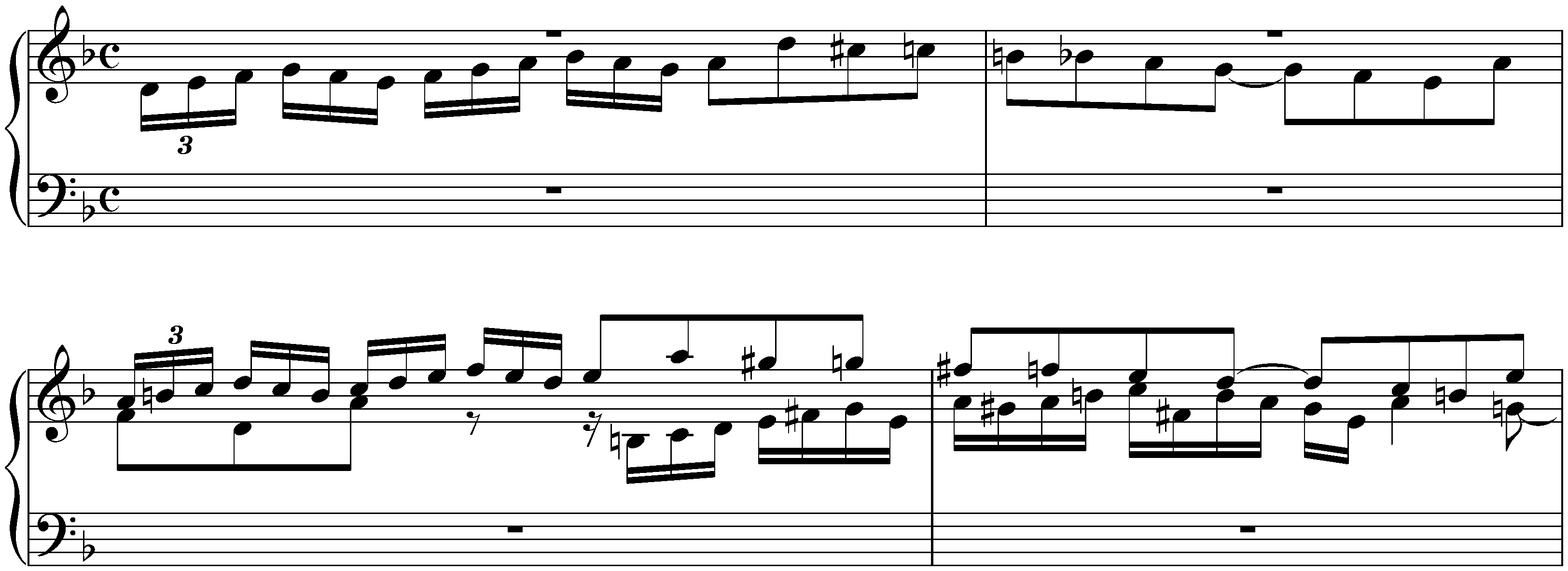 The Well-Tempered Clavier, Book 2, BWV 870–893; 6. D minor, BWV 875, Fugue