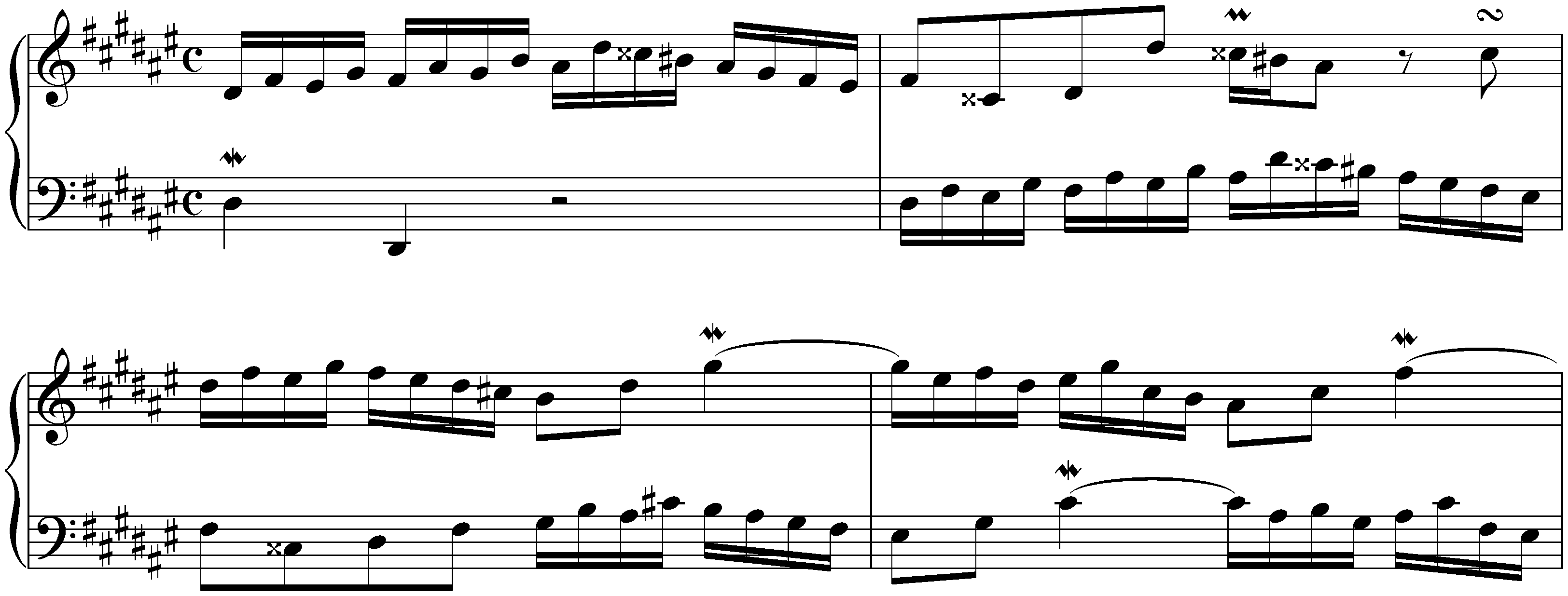 The Well-Tempered Clavier, Book 2, BWV 870–893; 8. D-sharp minor, BWV 877, Prelude