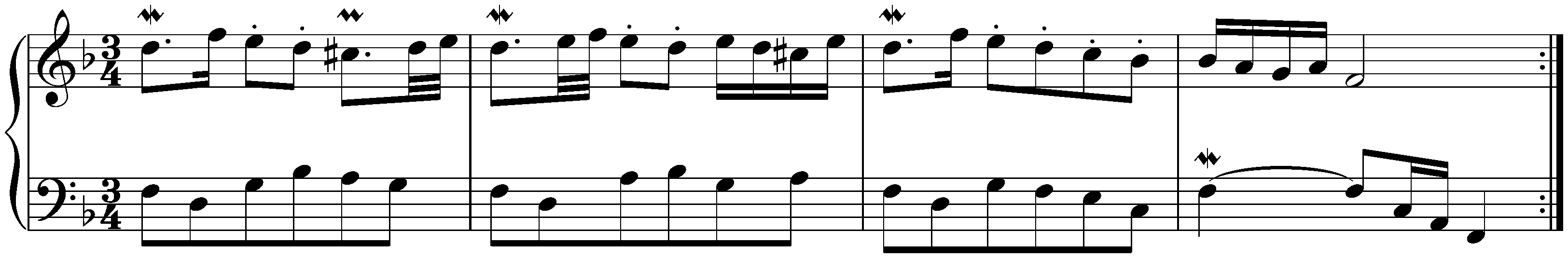 Works not in the Schmieder catalogue; 1. Polonaise in D minor