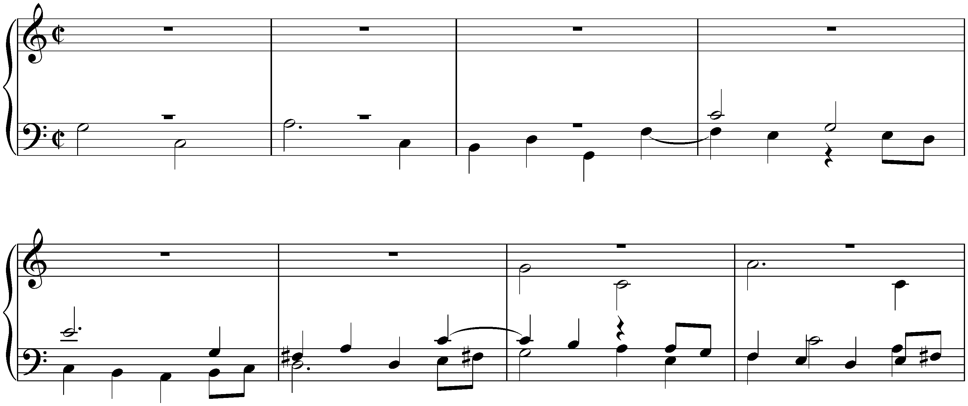 Works not in the Schmieder catalogue; 6. Fugue in C major