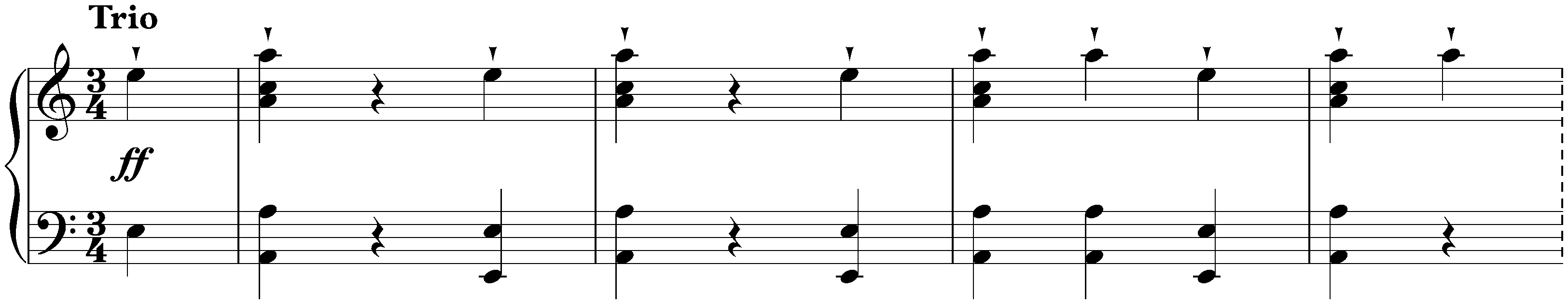 Twelve deutsche Tänze, WoO 13; 11. A major