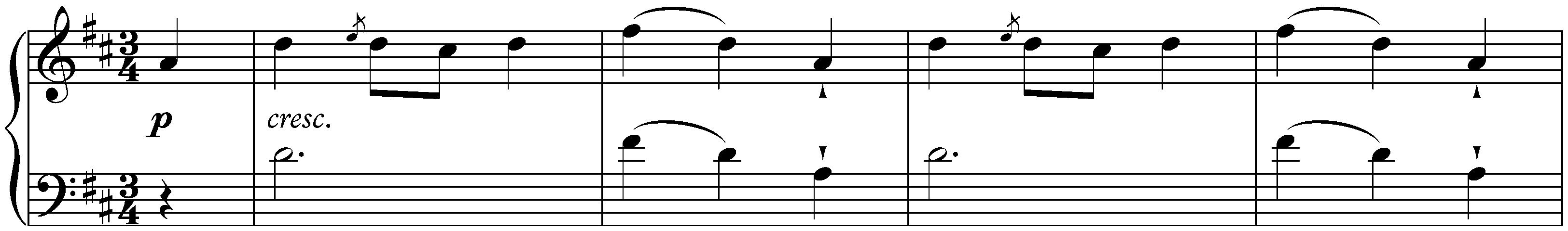 Twelve deutsche Tänze, WoO 13; Coda