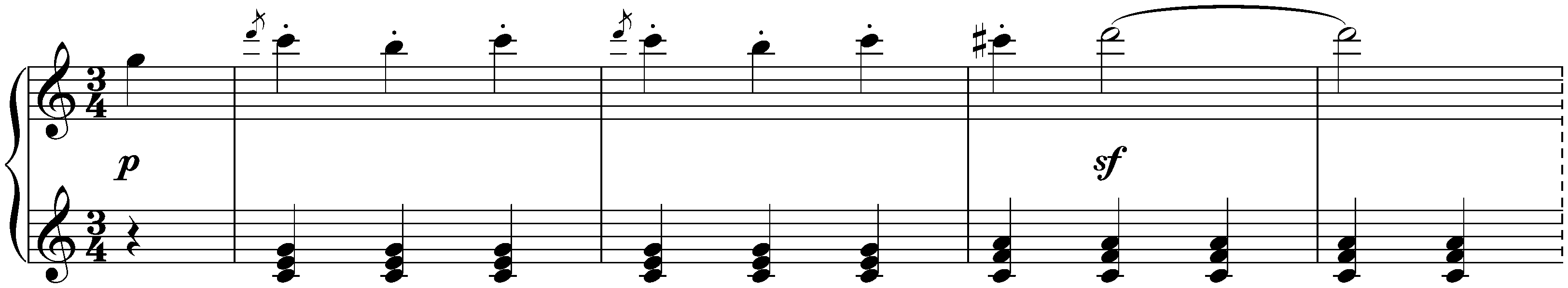 Twelve deutsche Tänze, WoO 8; 12. C major