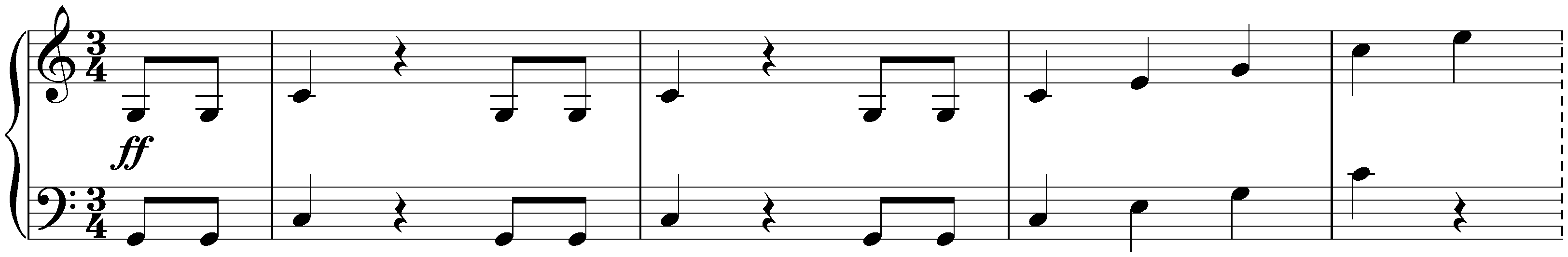 Twelve deutsche Tänze, WoO 8; Coda