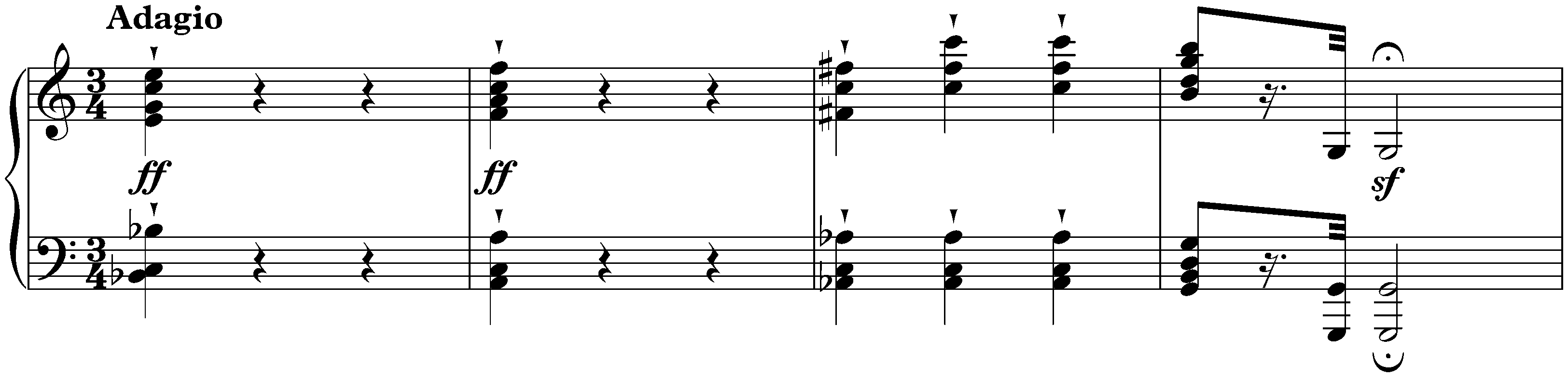 Die Geschöpfe des Prometheus, op. 43; 1. Overtura: Adagio &ndash; Allegro molto con brio
