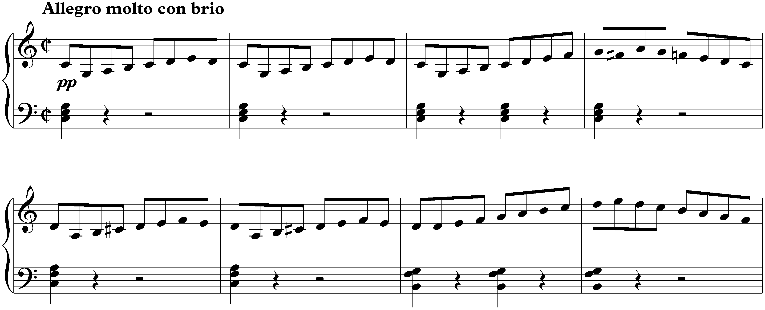 Die Geschöpfe des Prometheus, op. 43; 1. Overtura: Adagio &ndash; Allegro molto con brio
