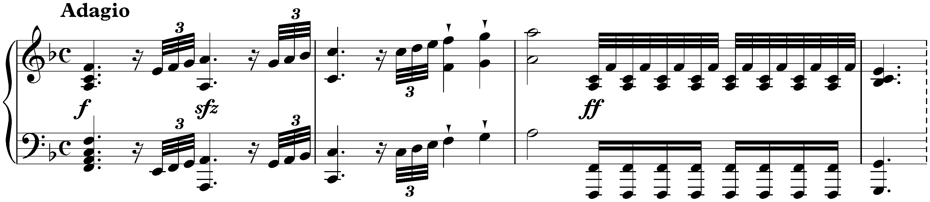 Die Geschöpfe des Prometheus, op. 43; 4. (2.) Adagio &ndash; Allegro con brio
