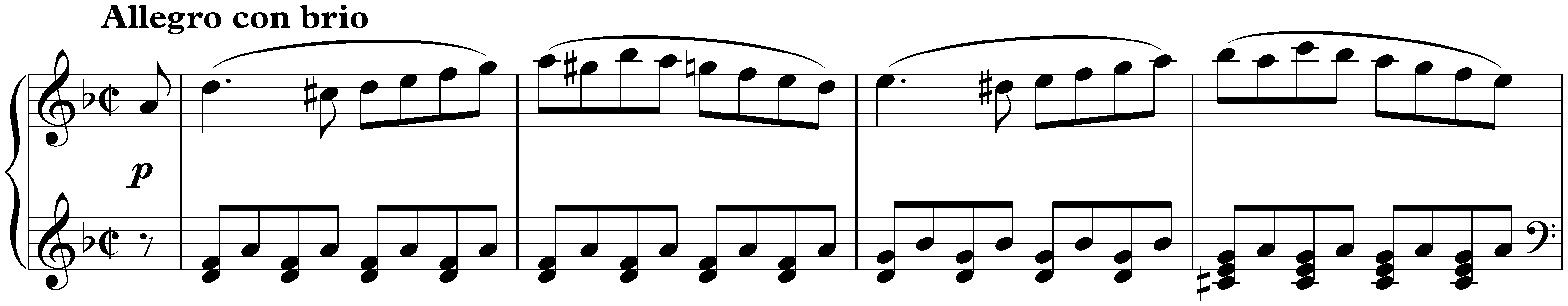 Die Geschöpfe des Prometheus, op. 43; 4. (2.) Adagio &ndash; Allegro con brio