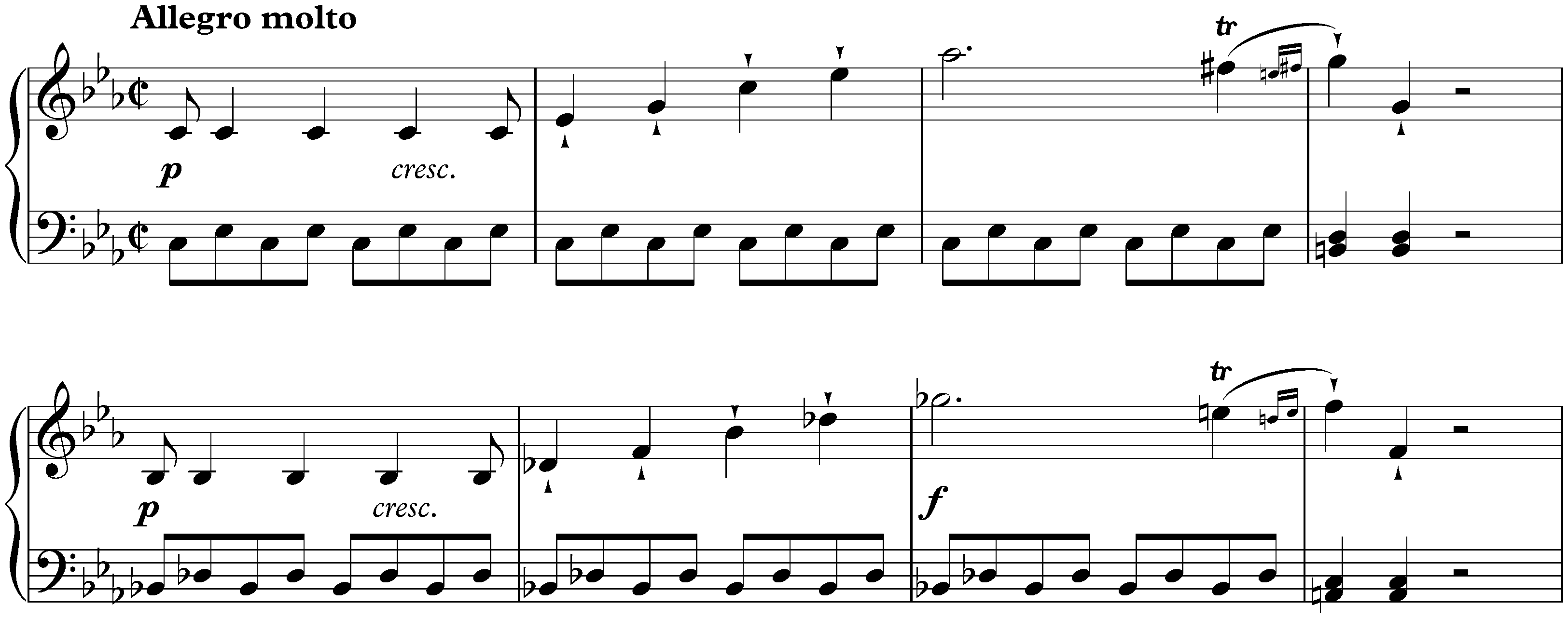Die Geschöpfe des Prometheus, op. 43; 11. (9.) Adagio &ndash; Allegro molto