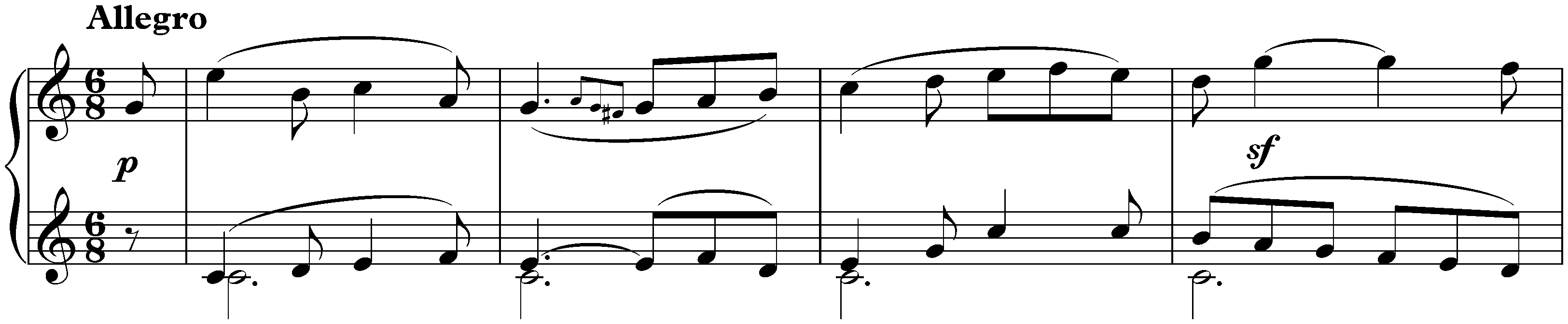 Die Geschöpfe des Prometheus, op. 43; 12. (10.) Pastorale: Allegro