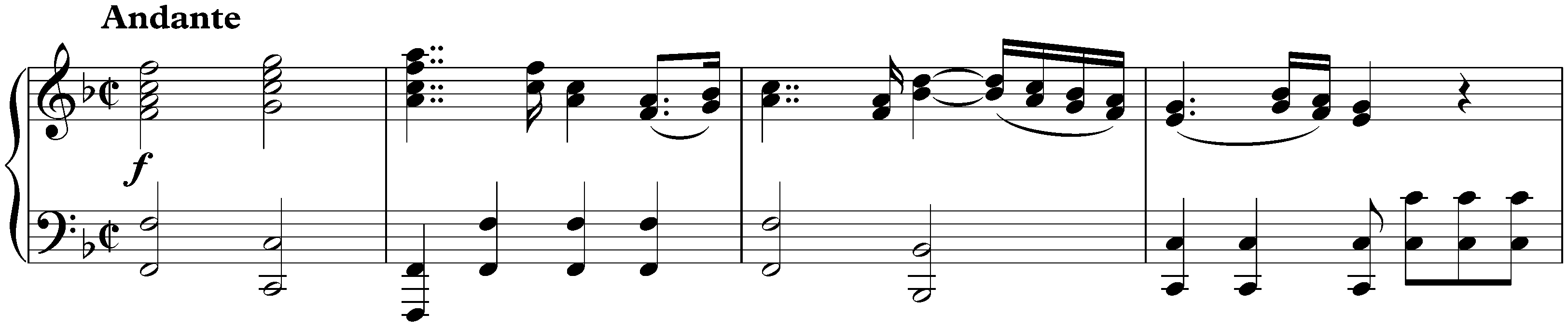 Die Geschöpfe des Prometheus, op. 43; 16. (14.) Solo della Signora Cassentini: Andante &ndash; Adagio &ndash; Allegro &ndash; Allegretto