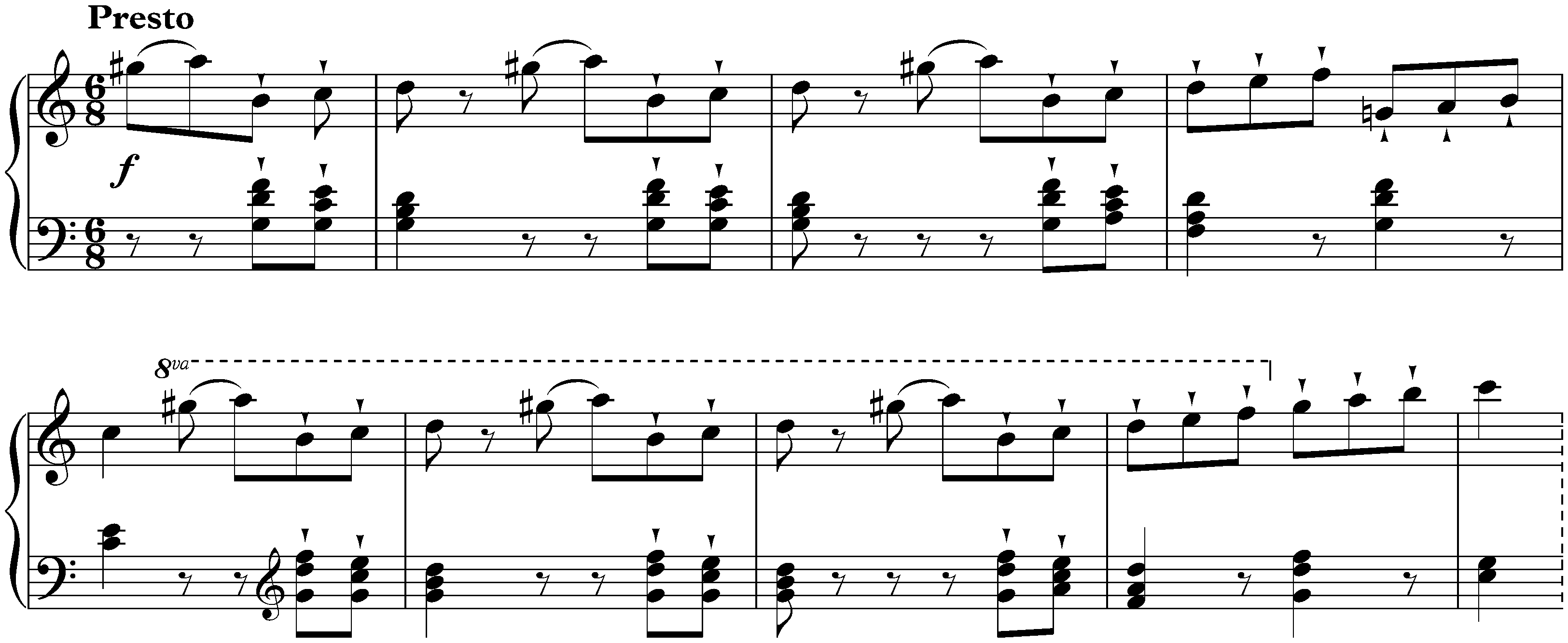 Kleines Konzertfinale in C major, Hess 65