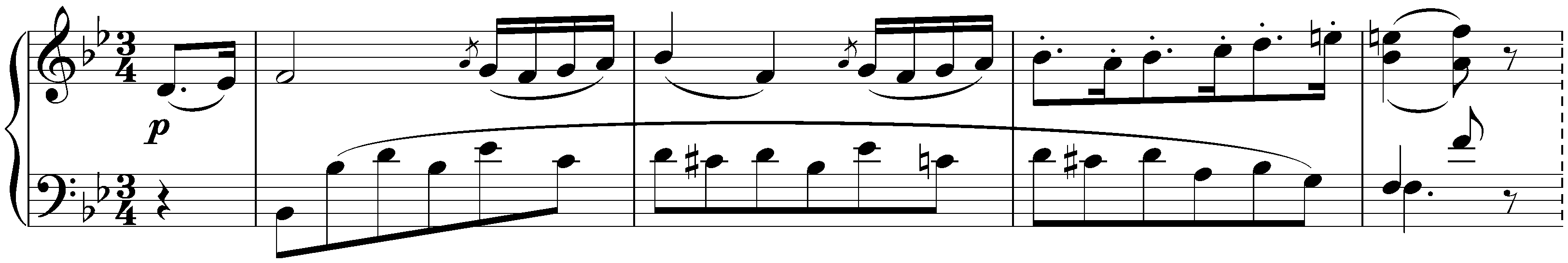 Sonata no. 11 in B-flat major, op. 22; 3. Menuetto