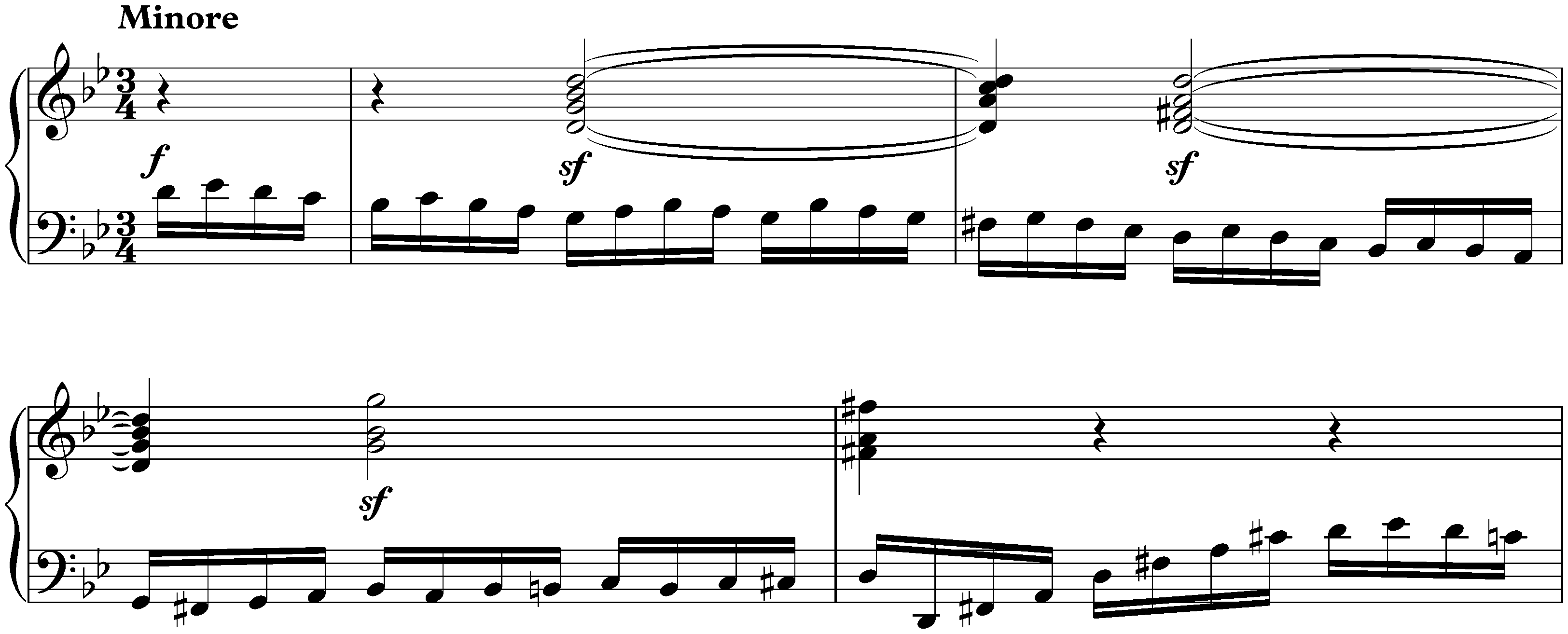 Sonata no. 11 in B-flat major, op. 22; 3. Menuetto